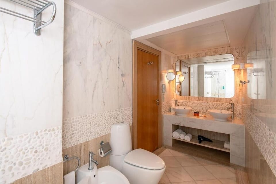 Indulge in a spa-like bathroom with double vanity comfort.
