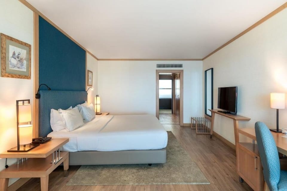 Stretch out in a spacious room designed for calm.