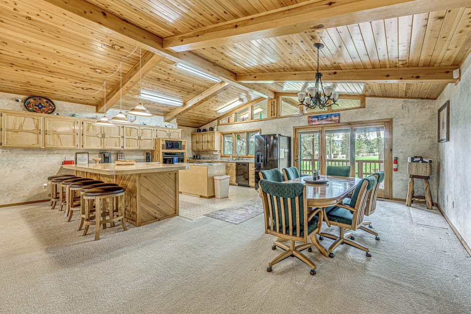 Dining Area | Kitchen | Keurig Coffee Maker | Dishwasher | Cooking Basics