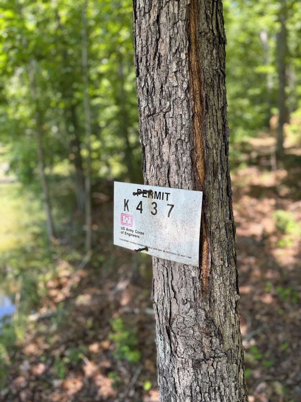 Dock permit so you know you're at the right one!