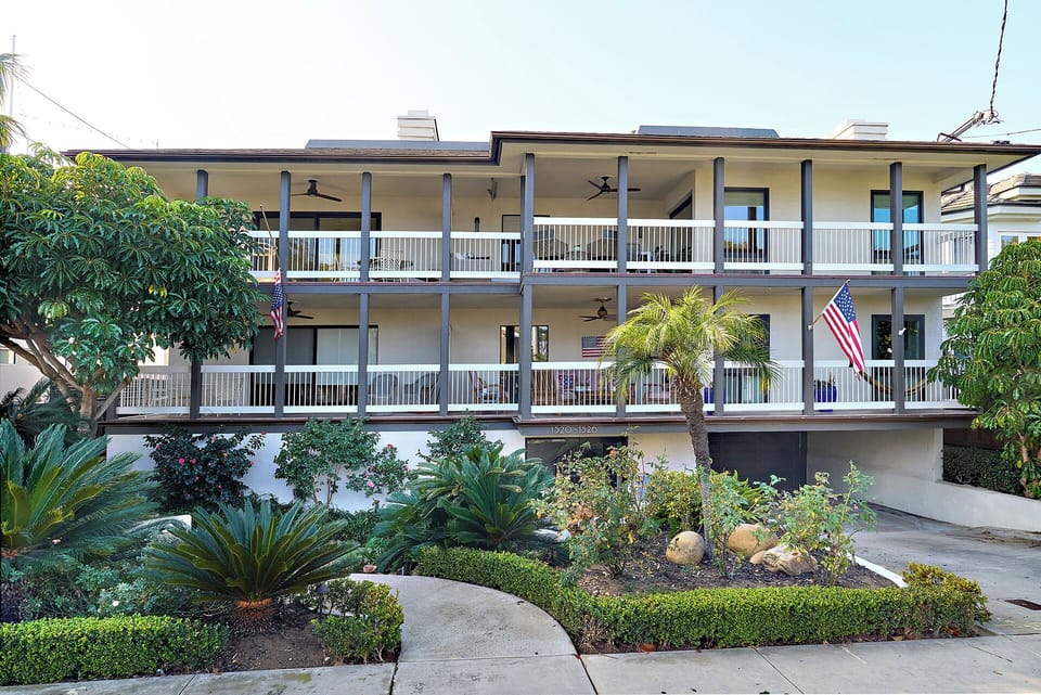 Unit is on the top right with views of the golf course and Coronado Yacht Club. 