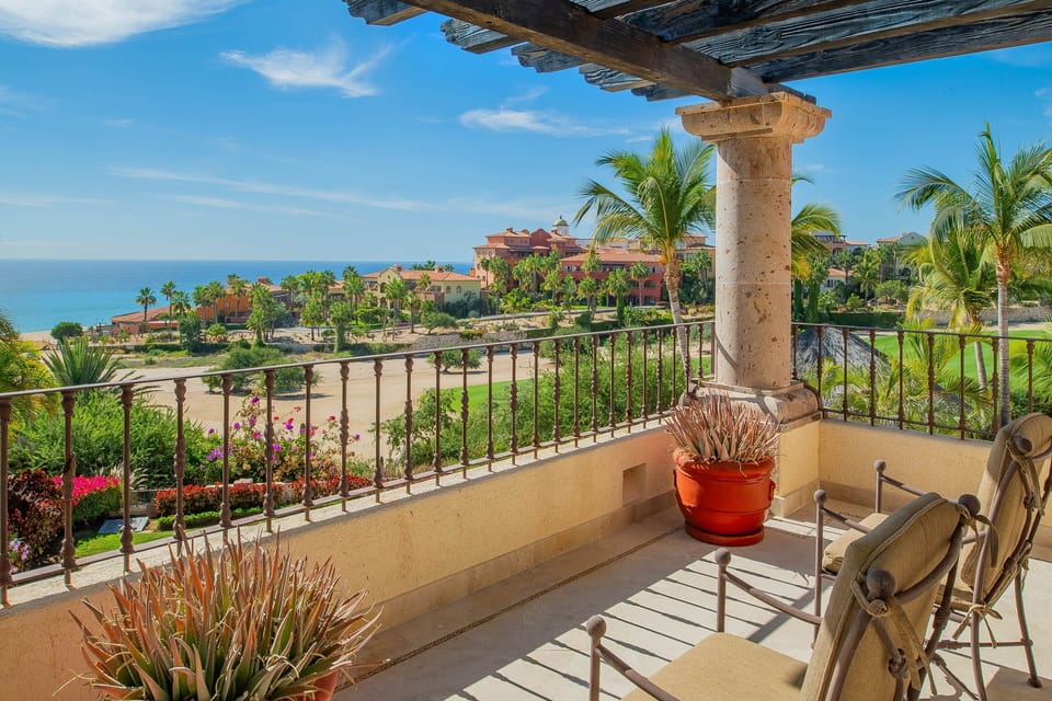 Ocean view balcony