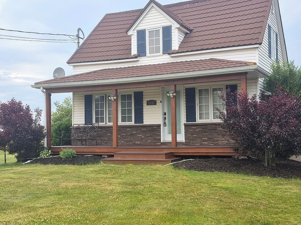 Front of the house