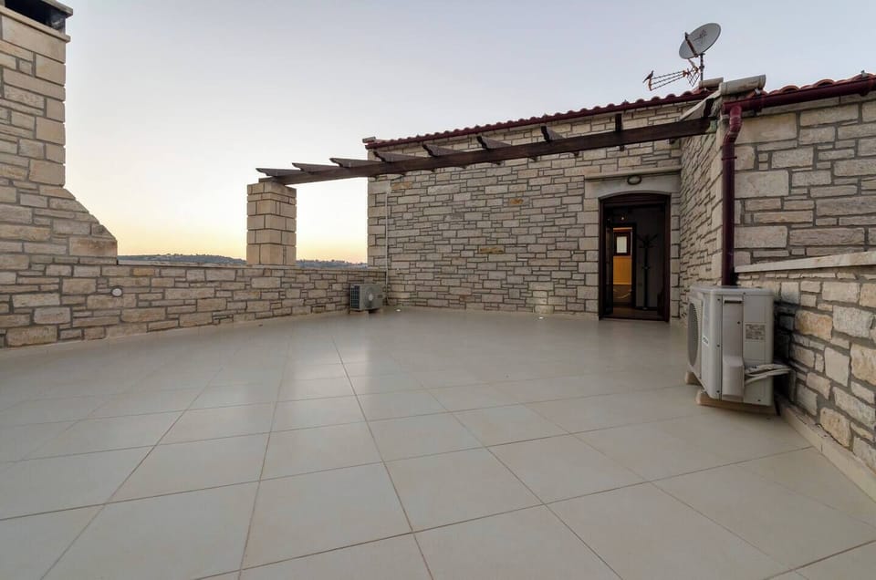 A huge veranda on the first floor