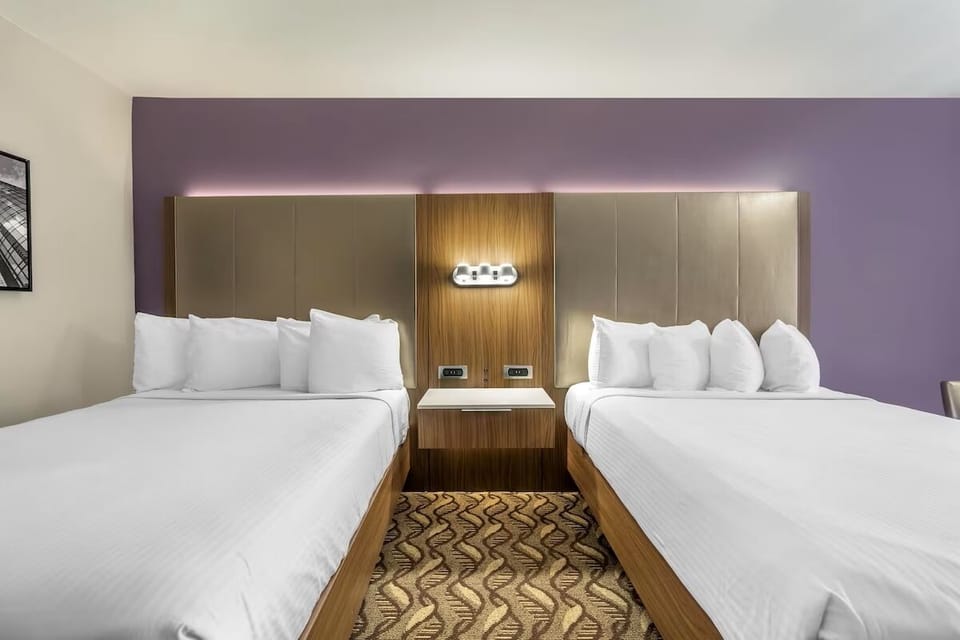 2 Queen size Bed
