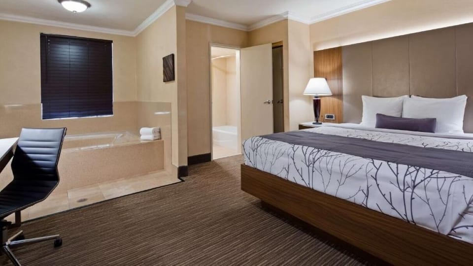King bed with Tub