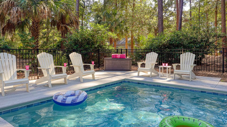 Private Resort-Style Pool with Sun Deck
