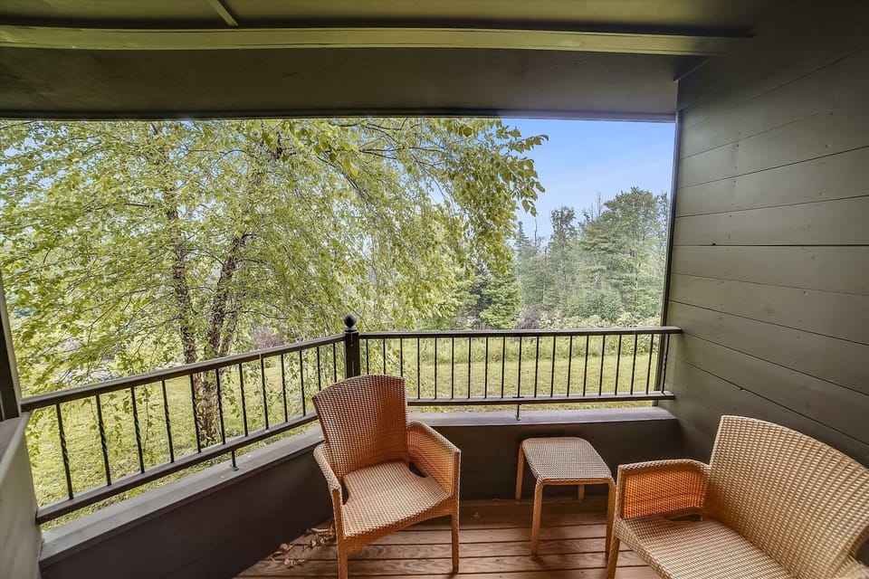 Primary private porch first floor