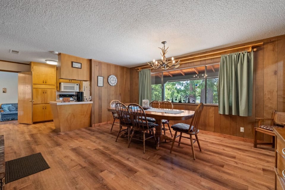 Never miss a deer sighting with plenty of windows throughout the house