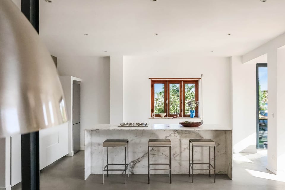 Josy lodge open plan kitchen living view