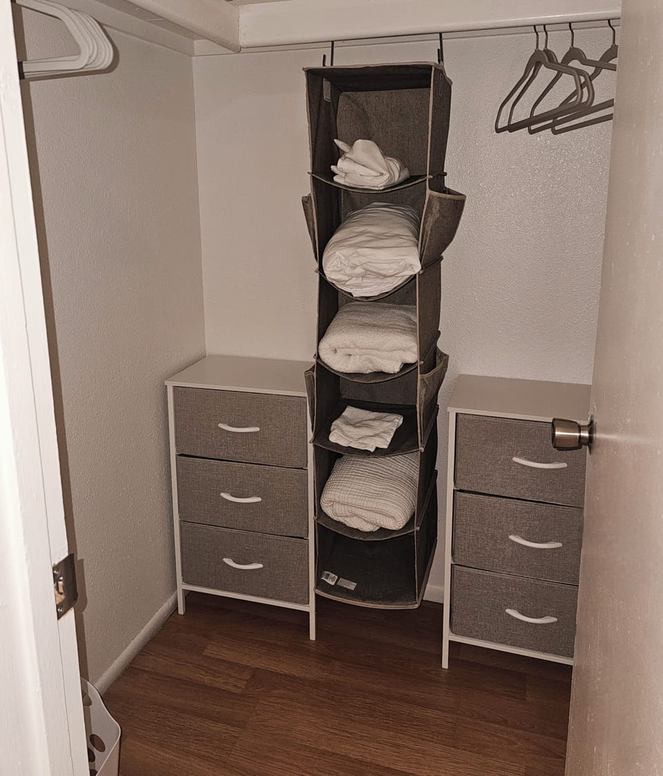 Guest bedroom closet