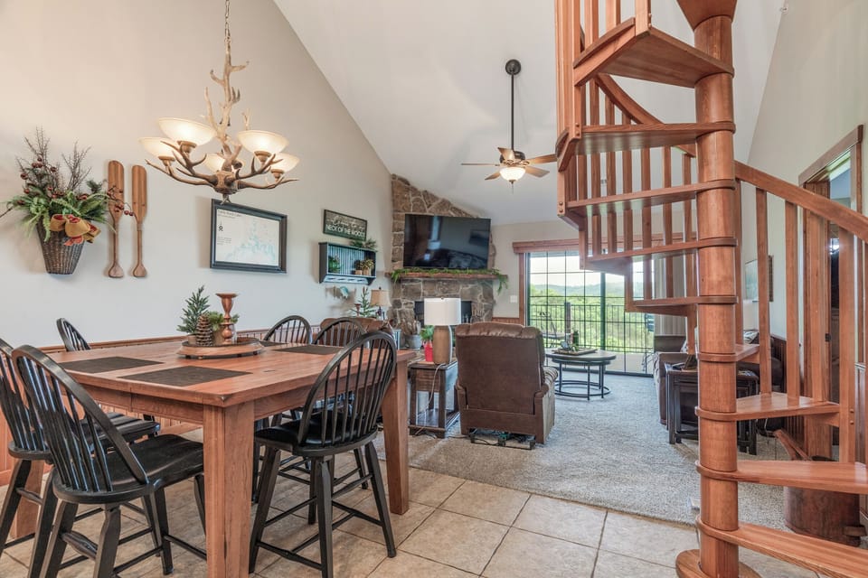 Dining To Living Area