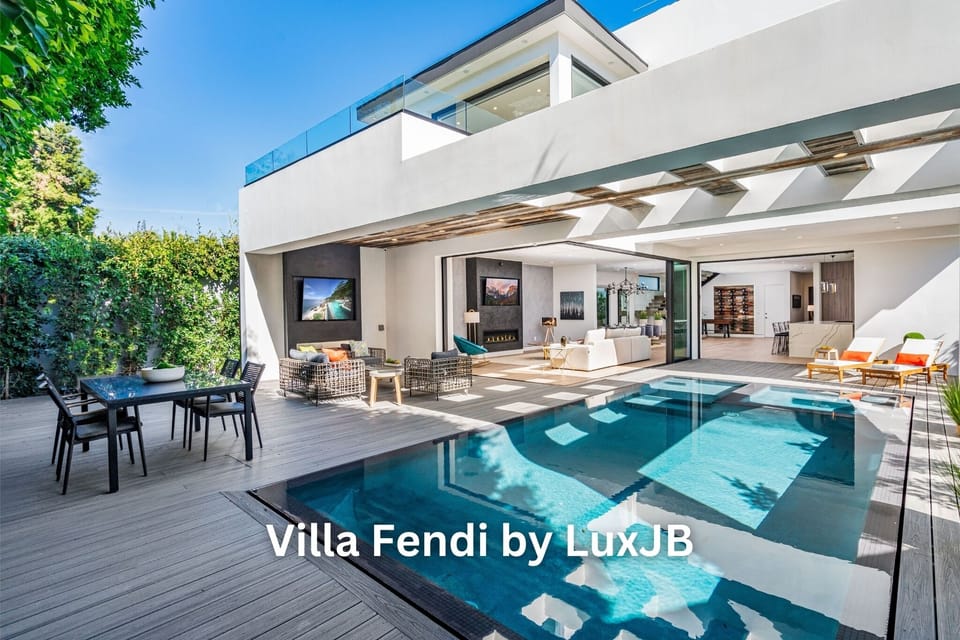 Villa Fendi by LuxJB. Designed for families, gated & hedged for ultimate privacy