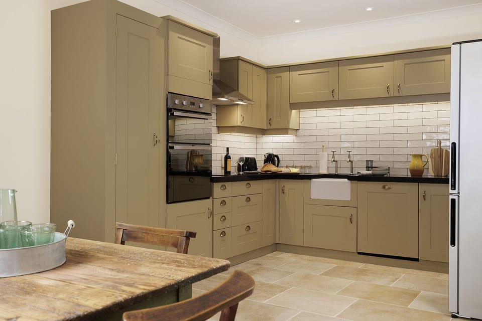 The Coach House at Broadwell Manor Kitchen Area - StayCotswold