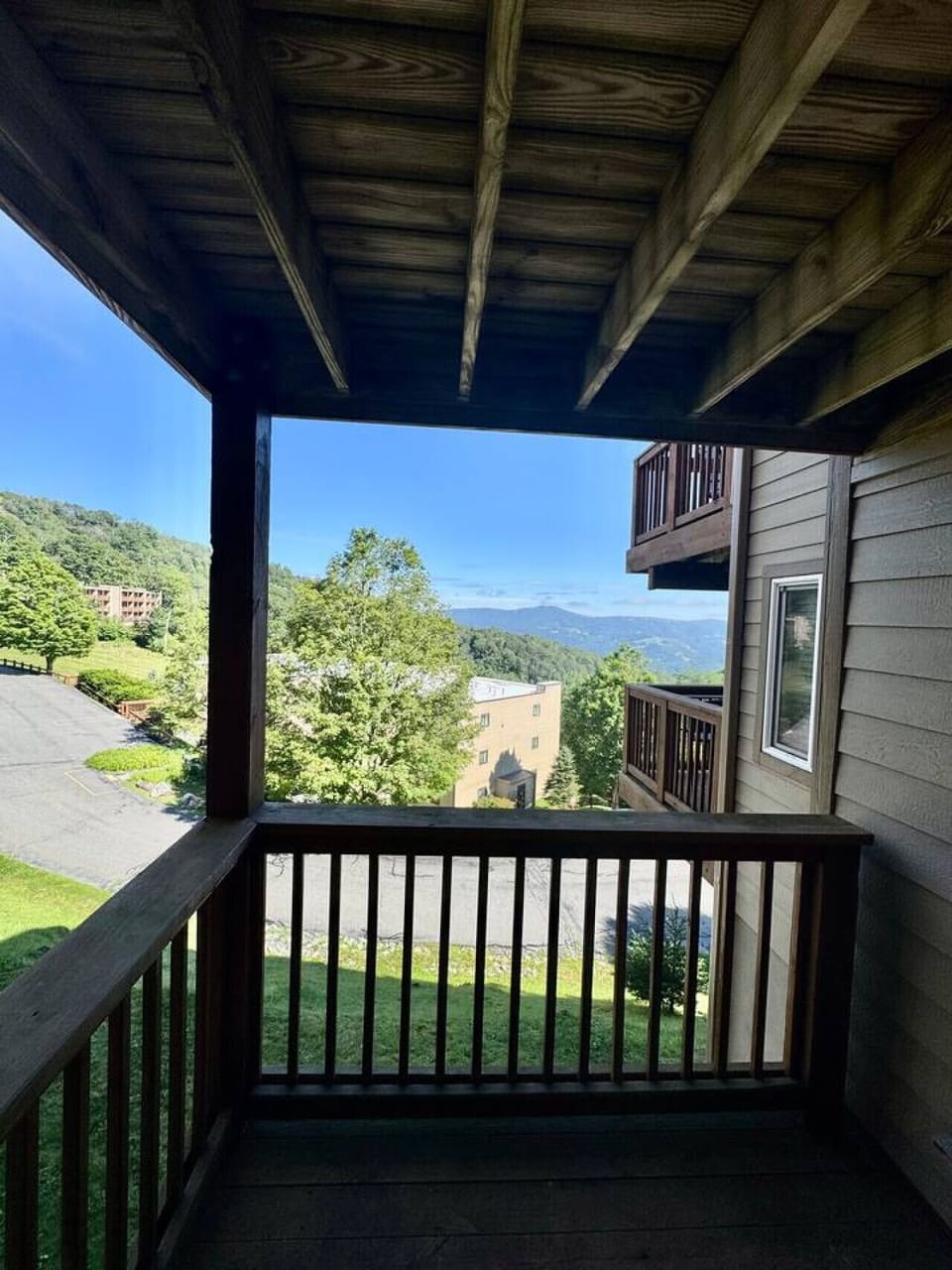 View from balcony