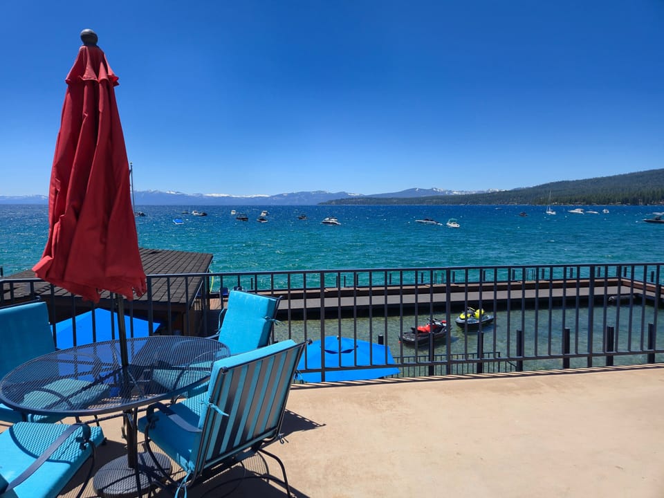 View from the deck