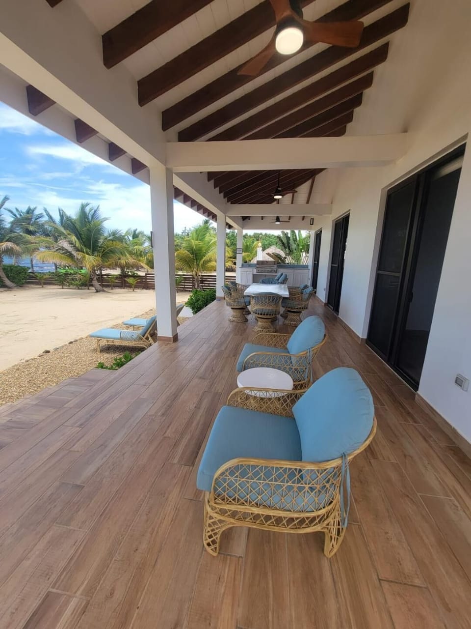 Porch Beachside with Outside Kitchen