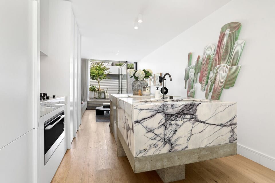 Marble kitchen