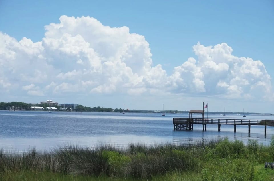 Fishing pier.