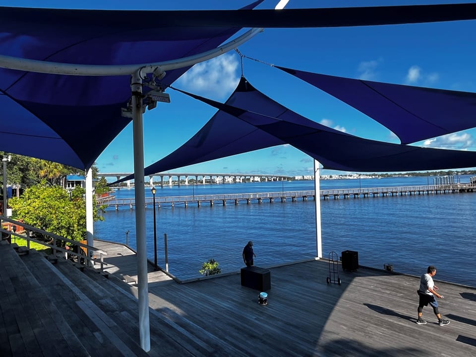 Sundays sit and enjoy live music down at riverwalk