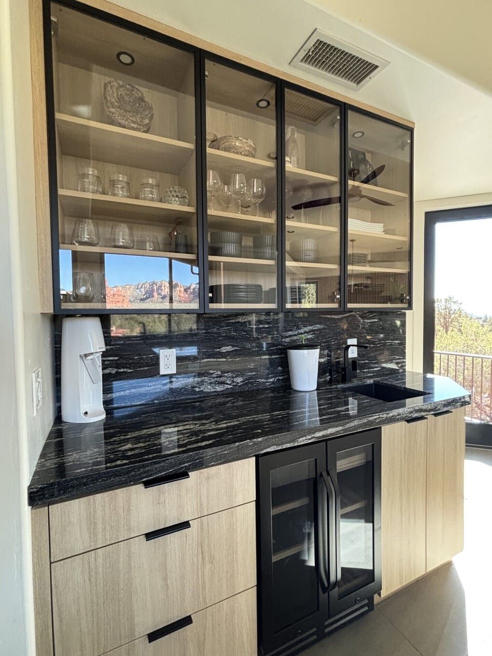 Bar and Beverage center