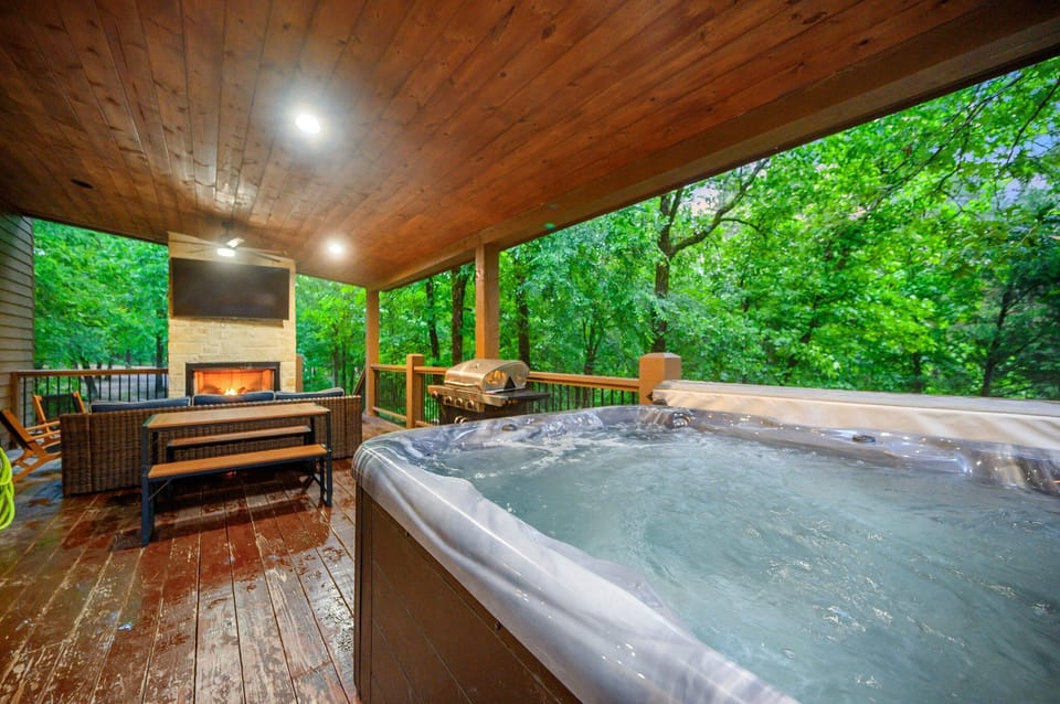 Soaking in serenity, one bubble at a time.