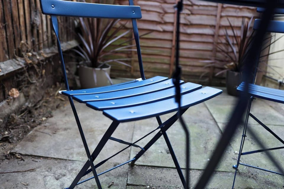 Table and chairs for outdoor dining 