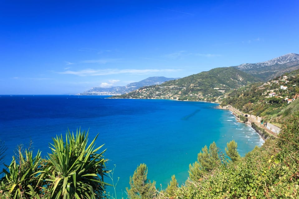 View of Monaco from a nearby hill