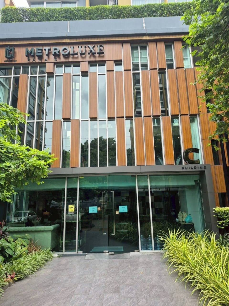 Exterior detail