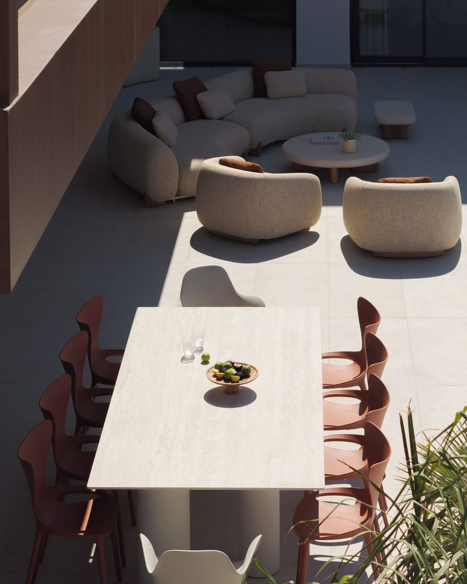 From breakfast to dinner, dine in villa's peaceful embrace.