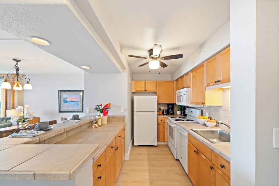 Fully equipped kitchen to prepare your meal