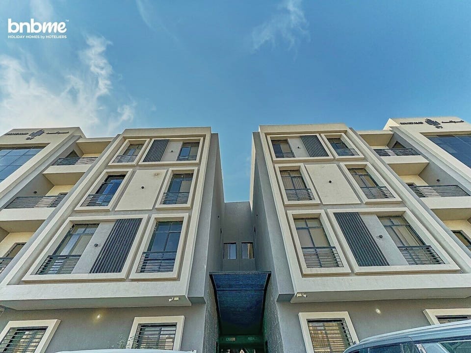 A stylish façade that stands out, offering a warm welcome to all residents and visitors.