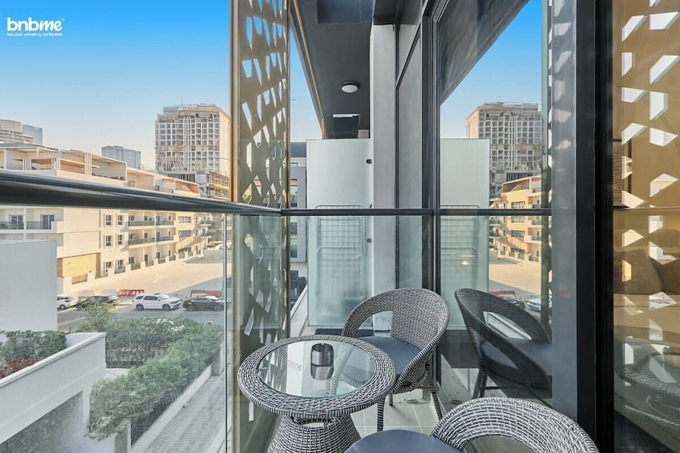 Step out to your private balcony, a peaceful spot with cosy seating to relax and enjoy the fresh air.