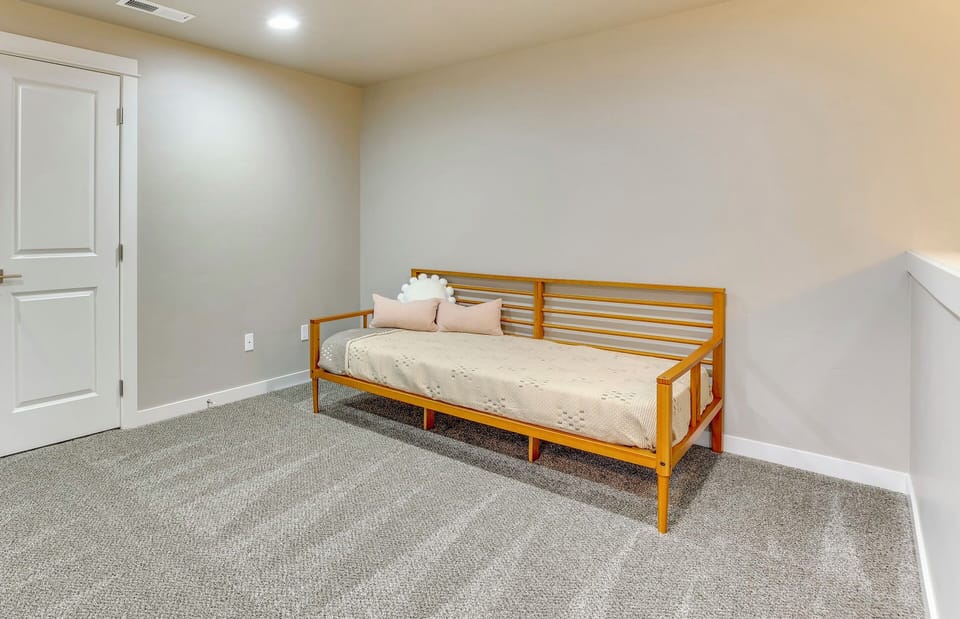 Loft Area/ Sleeping /Couch. No door. Open area, twin bed