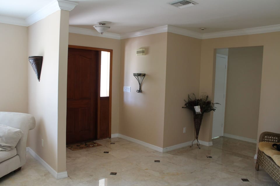 Inside front entry