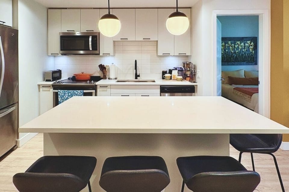 Fully equipped with cookware and essentials