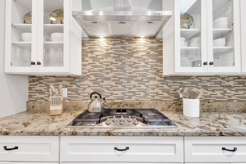 Gas stovetop for cooking amazing meals!