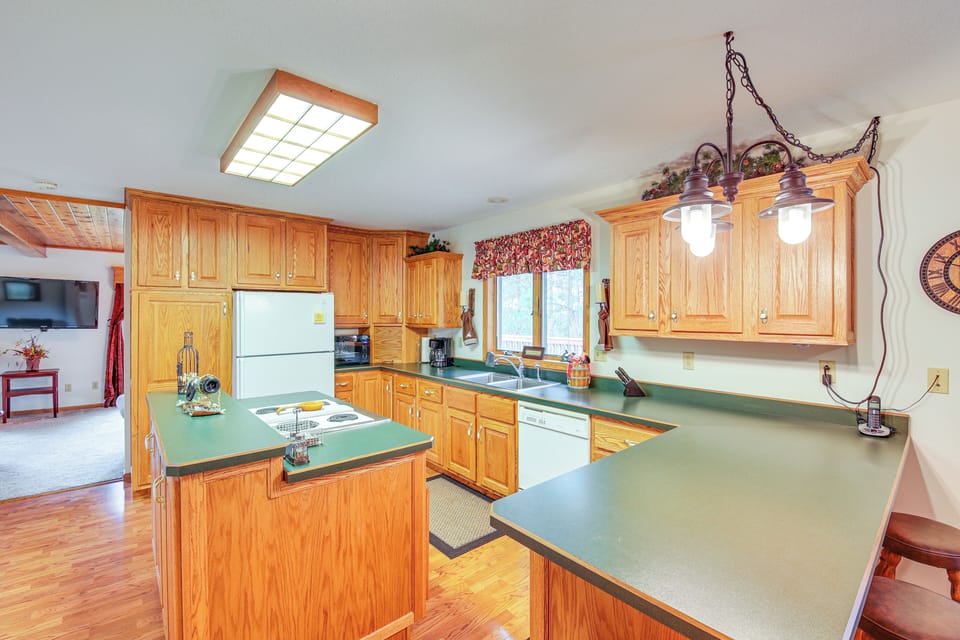 Kitchen | Main Floor | Drip Coffee Maker | Dishwasher | Cooking Basics