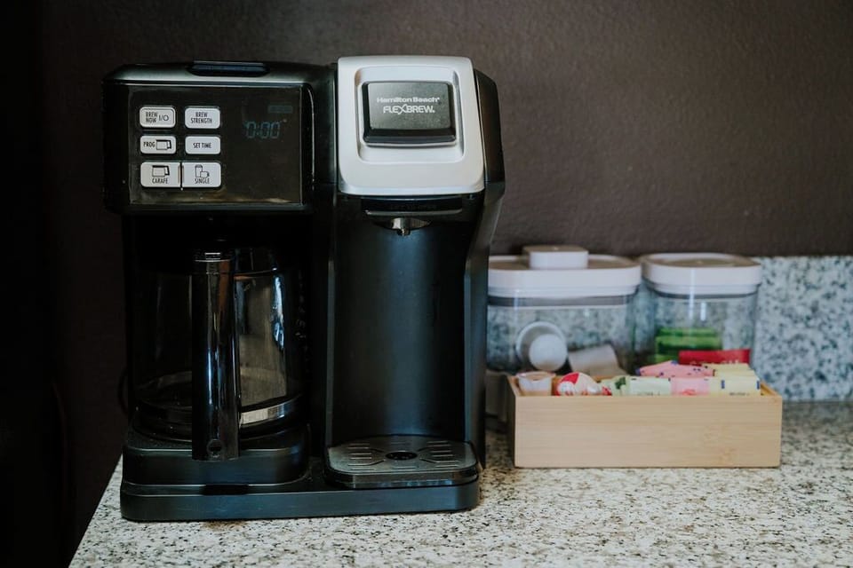 Coffee maker and Keurig machine