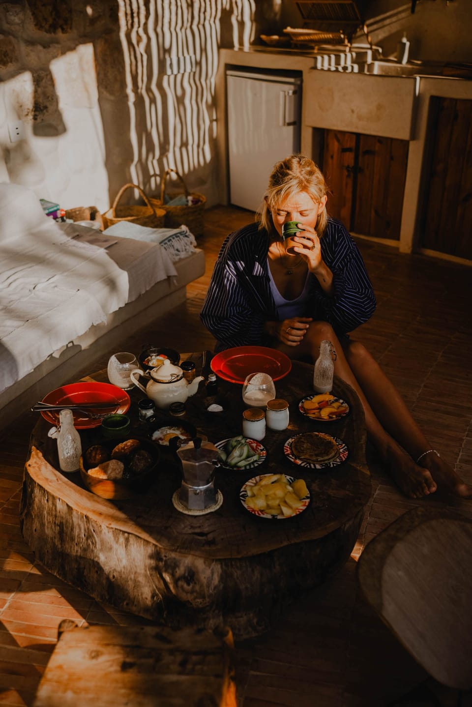 Slow Breakfast at Kaouki Hill Sidi Kaouki Essaouira
