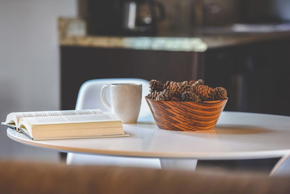 Cozy up with your morning coffee.