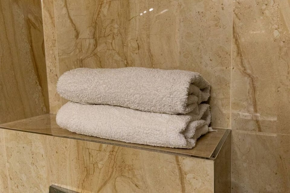 Bathroom with Shower  |  Book Now with RENTUJEMY.COM