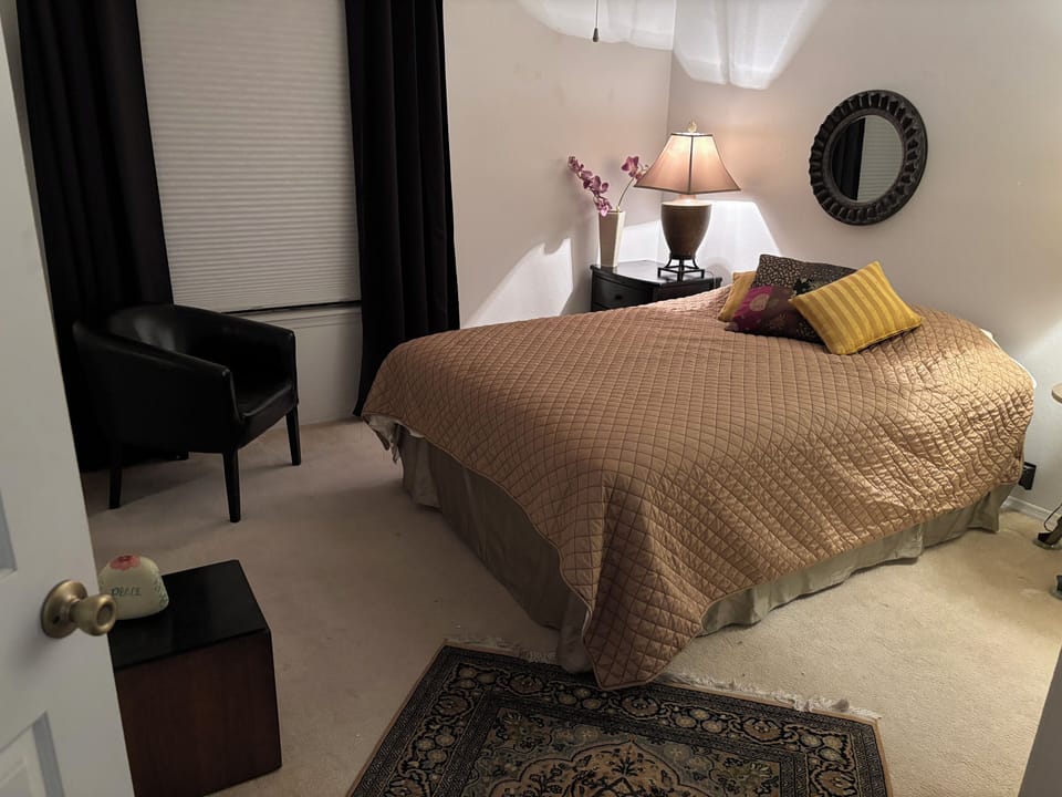 Master bedroom w/walk-in closet