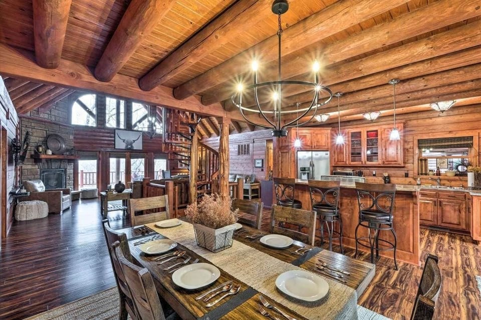 Dining Table and Kitchen