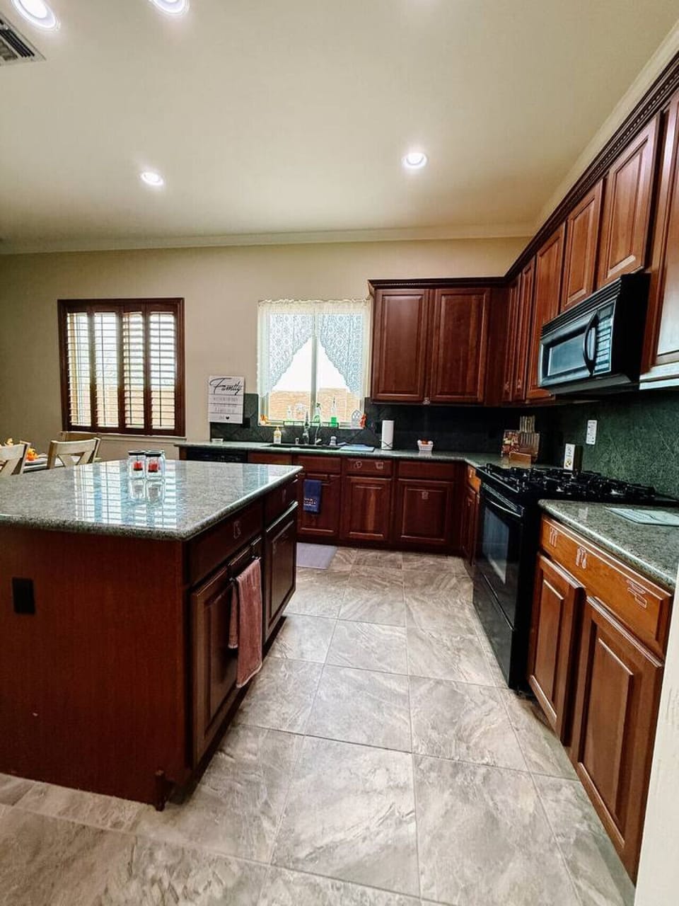 large kitchen