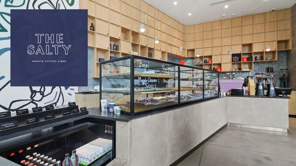 Treat yourself to fresh coffee and pastries at the café.