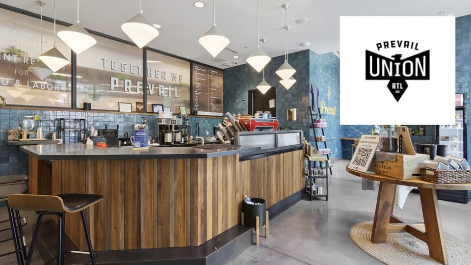 Start mornings with handcrafted drinks at the welcoming coffee bar.