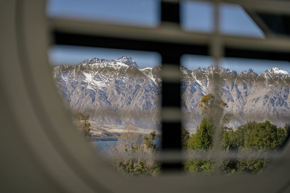 View from bedroom 2: Breath taking snow capped Remarkables