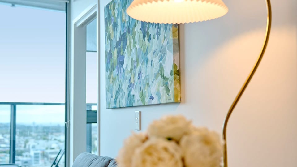 Thoughtful décor touches adding a homely feel.