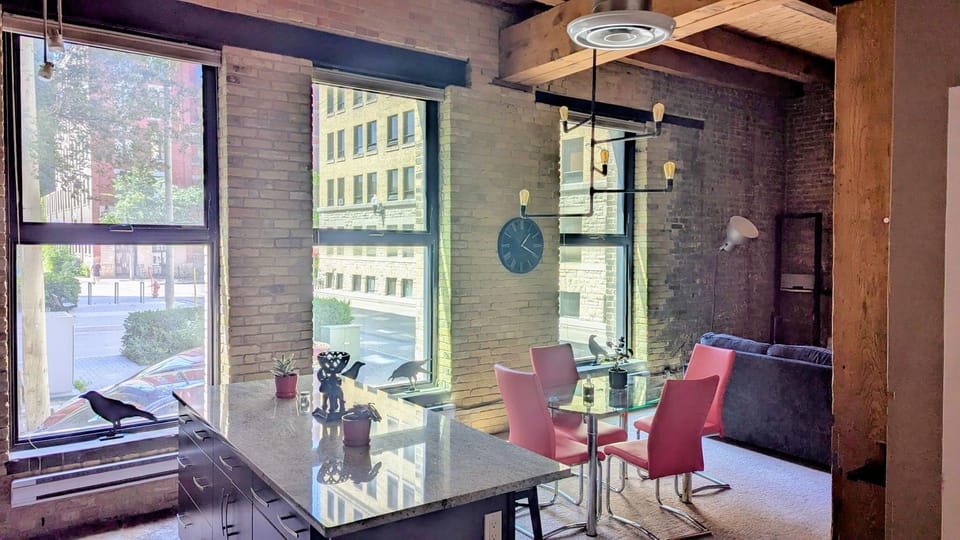 The View when you walk in